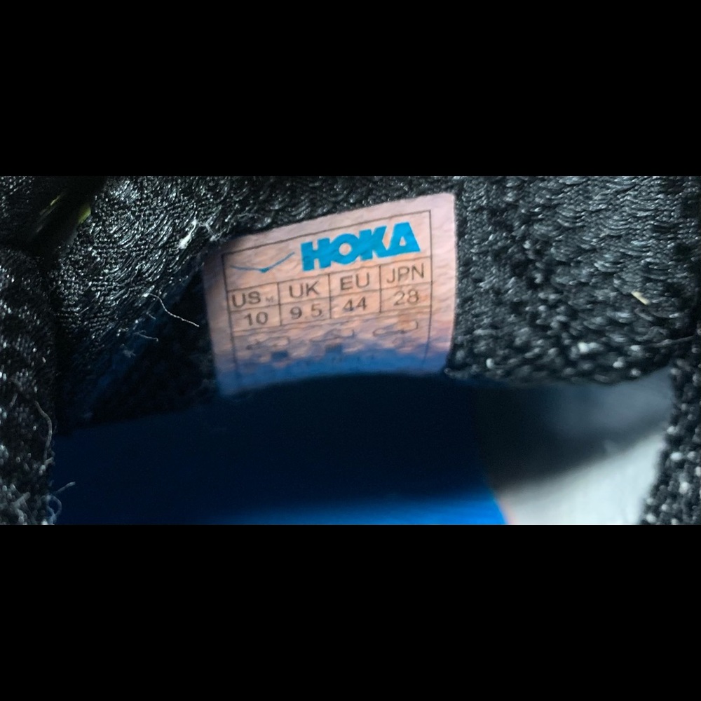 Hoka Running Shoes Size 10, Practically New - image 5